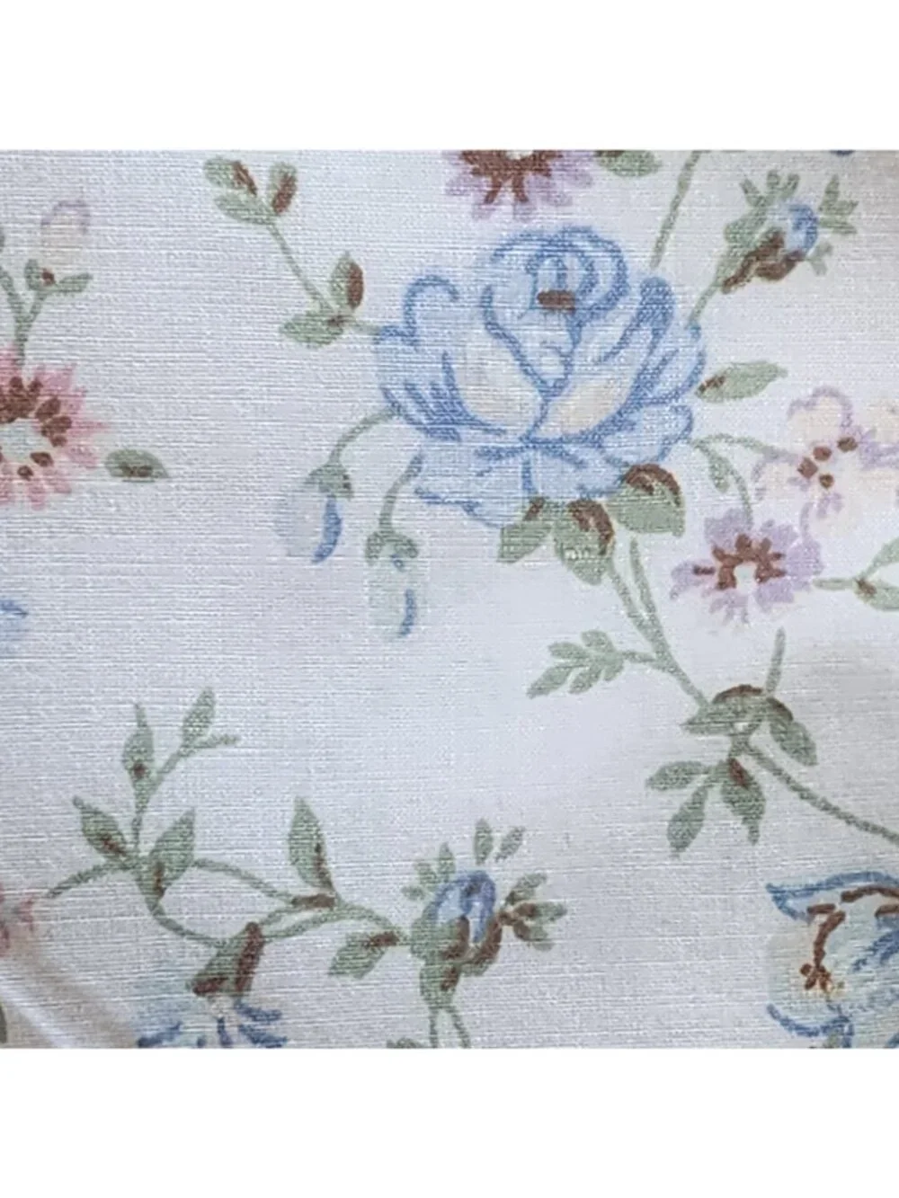 Vintage JCPenney Permanent Press King Flat Sheet & Pillowcase Set
